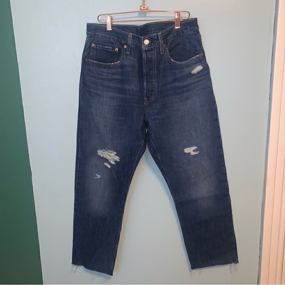Levi’s 501 high rise Cropped Straight size 30